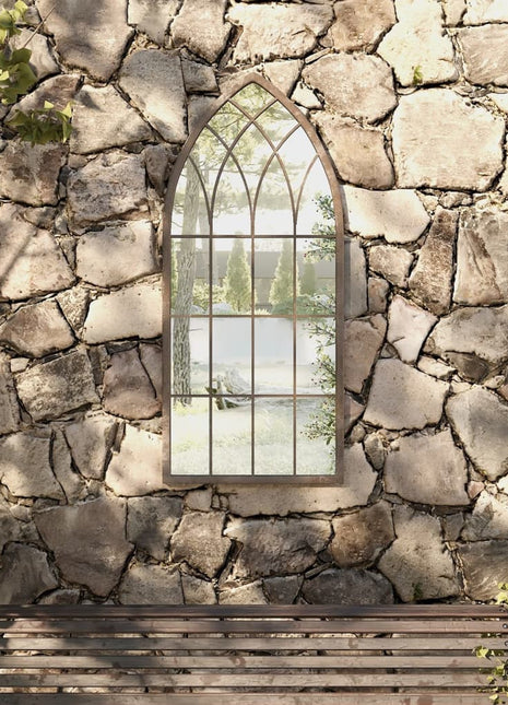 Tuinspiegel Ijzer Kleurig