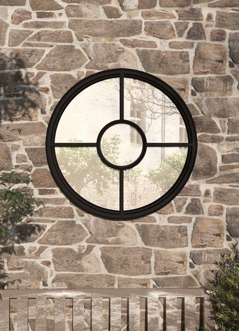 Tuinspiegel Rond Ijzer Kleurig